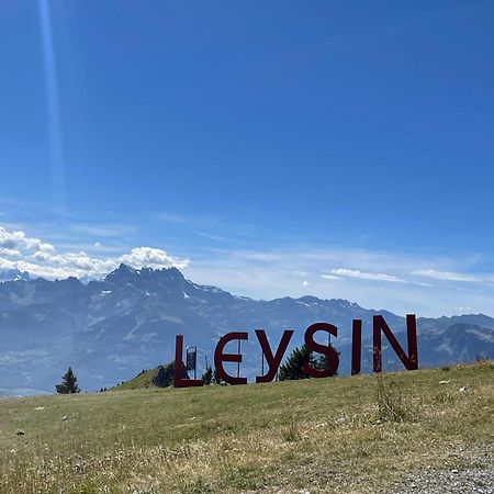 Charmant Appartement Au Vagabond Leysin Dış mekan fotoğraf