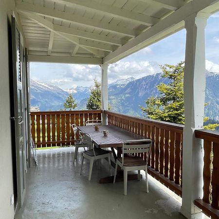 Charmant Appartement Au Vagabond Leysin Dış mekan fotoğraf