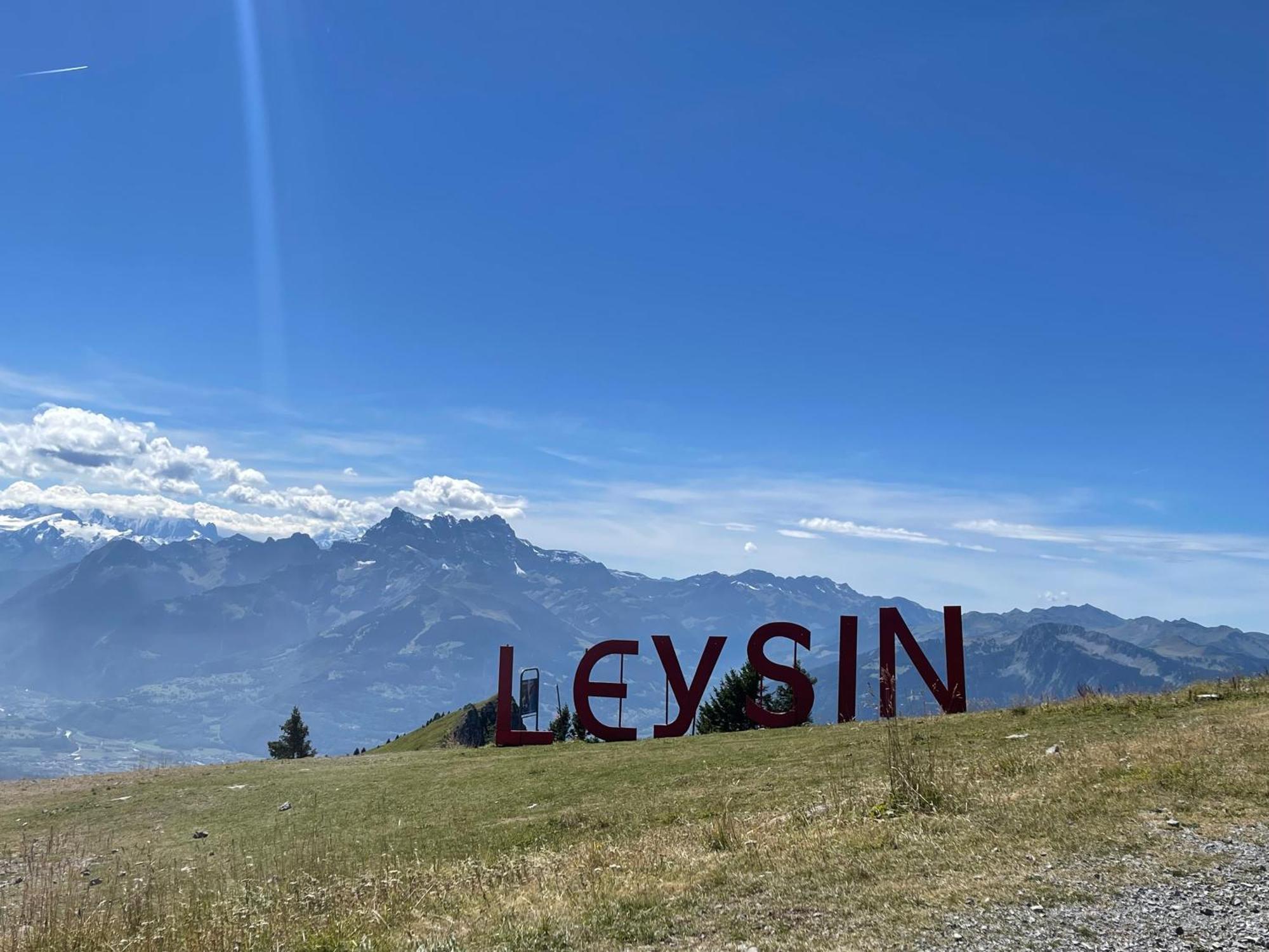 Charmant Appartement Au Vagabond Leysin Dış mekan fotoğraf