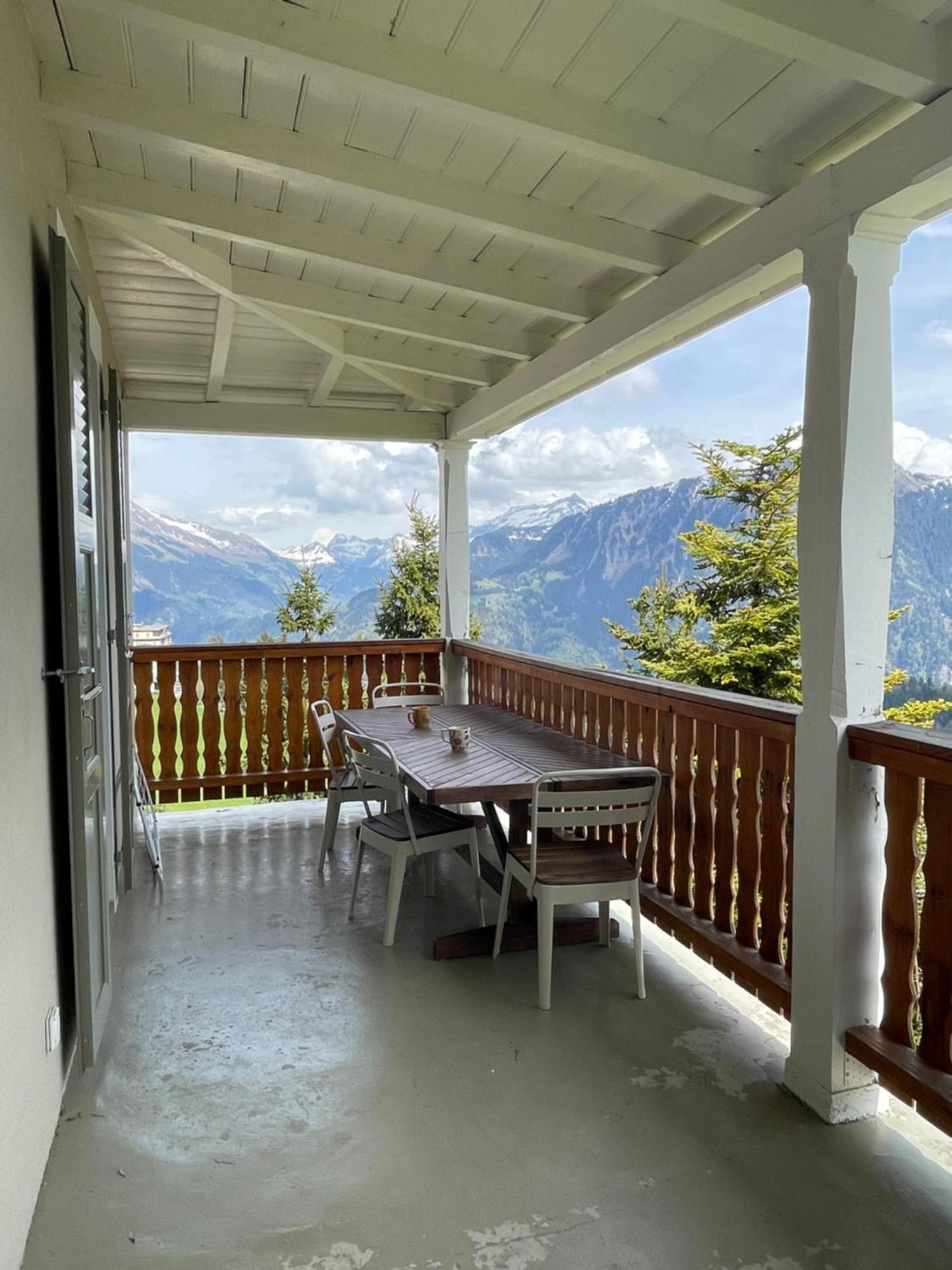 Charmant Appartement Au Vagabond Leysin Dış mekan fotoğraf